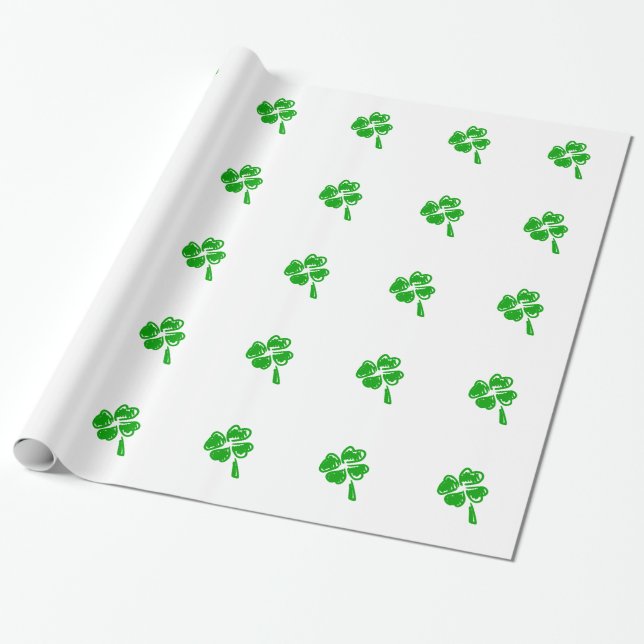 Papel De Regalo Día de San Patricio (Desenrollado)