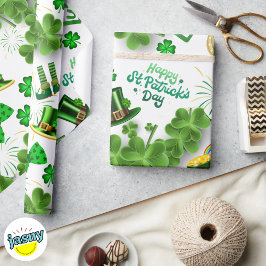 Papel De Regalo Día de San Patricio