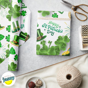 Papel De Regalo Día de San Patricio