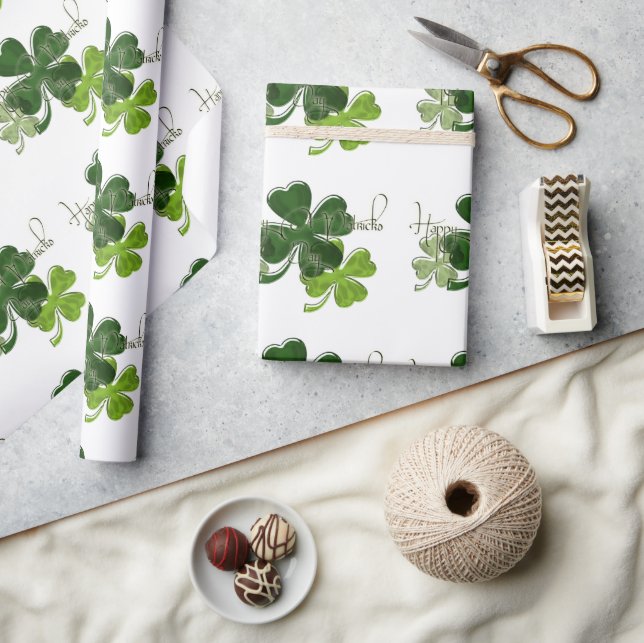 Papel De Regalo Día de San Patricio (Artesanía)