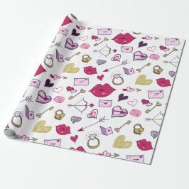 Papel De Regalo Día de San Valentín personalizado