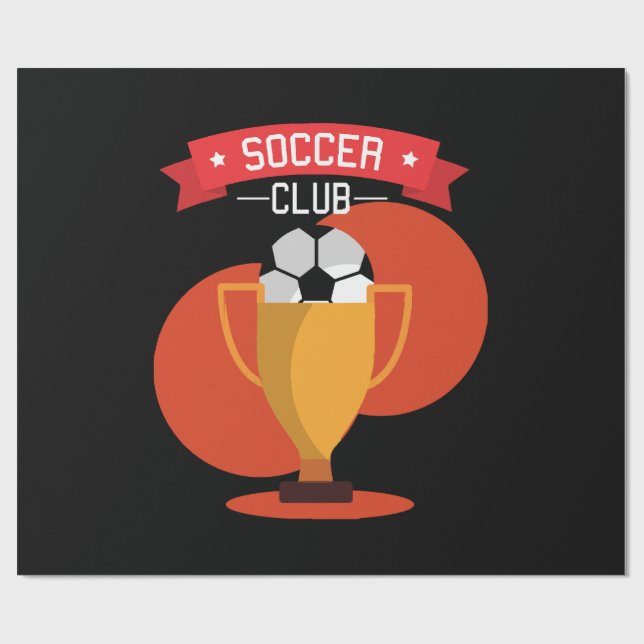 Papel De Regalo Día del Deporte (Superficie plana)