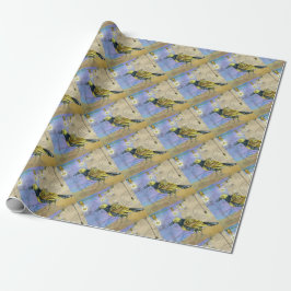 Papel De Regalo Día del Padre de Ingeniería de Aves Mecánicas Stea