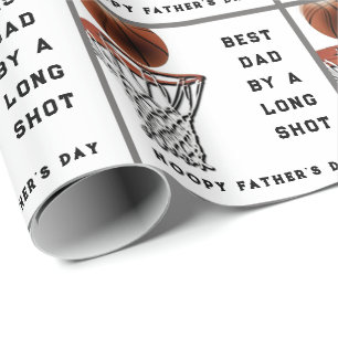 Papel De Regalo Día del Padre Divertido Baloncesto