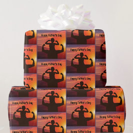 Papel De Regalo Día del Padre que quiero ser como tu papá