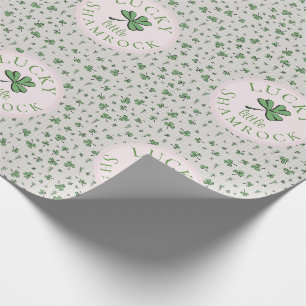 Papel De Regalo Día del Pequeño Shamrock St Patrics