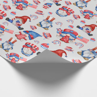 Papel De Regalo Día del Trabajo Gnome Día de la Celebración de los