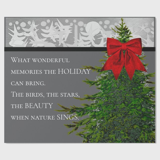 PAPEL DE REGALO DÍA FESTIVO (Superficie plana)