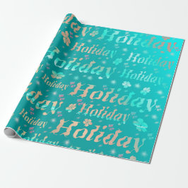 Papel De Regalo día festivo, ocio, brillante, metal, escritura, or