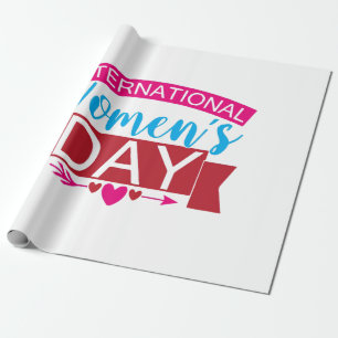 Papel De Regalo Día Internacional de la Mujer