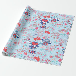 Papel De Regalo Día Madre BG 02 LBlue BG