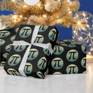 Papel De Regalo Día Pi del símbolo Pi del degradado   Feliz Día Pi