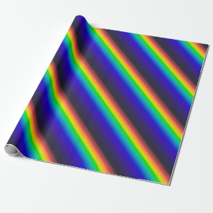 Papel De Regalo Diagonal del espectro solar
