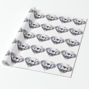 Papel De Regalo Diamante precioso