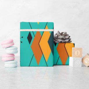 Papel De Regalo Diamantes atómicos