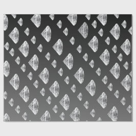 Papel De Regalo Diamantes de goteo | Bodas de lujo