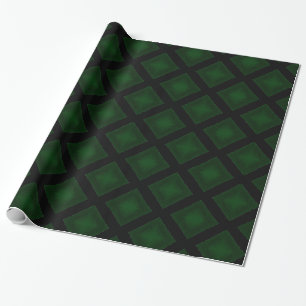 Papel De Regalo Diamantes del terciopelo (verde)