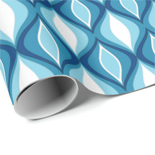 Papel De Regalo Diamantes modernos de medio siglo, melancolía de d