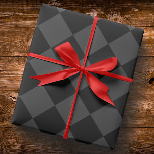 Papel De Regalo Diamantes negros y húmedos - Elegantes y sin tiemp