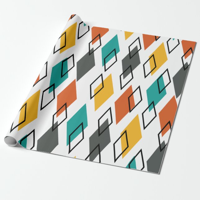 Papel De Regalo Diamantes para siempre (Desenrollado)