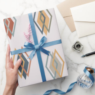 Papel De Regalo Diamantes triples grandes