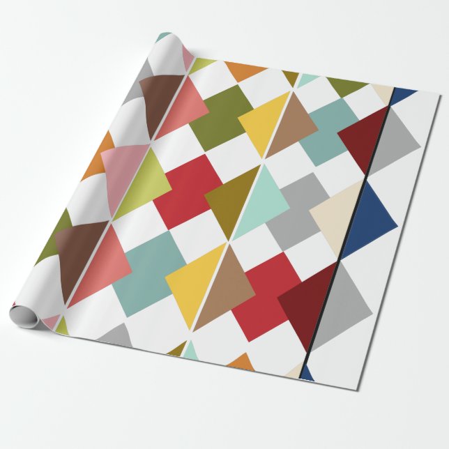 Papel De Regalo Diamond Quilt (Desenrollado)