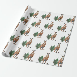 Papel De Regalo Dibujo canguro