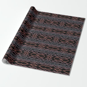 Papel De Regalo Dibujo de patrón de piel de serpiente víbora en co