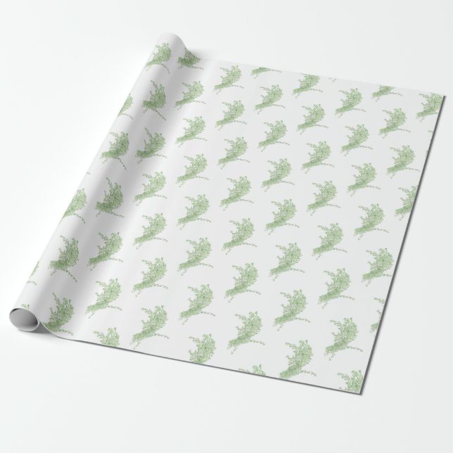 Papel De Regalo Dibujo de Tomillo (Desenrollado)