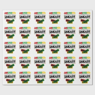 Papel De Regalo Diecinueve Blackity Black Black Funny