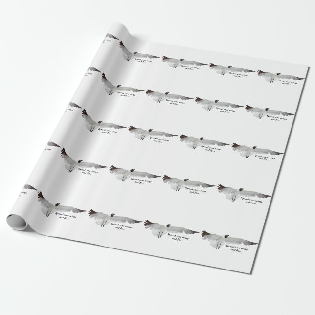 Papel De Regalo Difundir esas alas (Desenrollado)