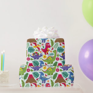 Papel De Regalo Dino