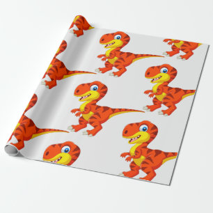 Papel De Regalo Dinosaur T Rex Kids
