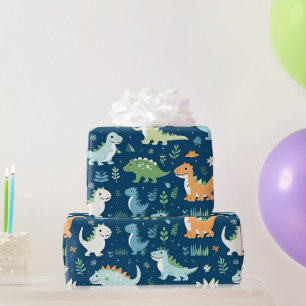 Papel De Regalo Dinosaurio bebé