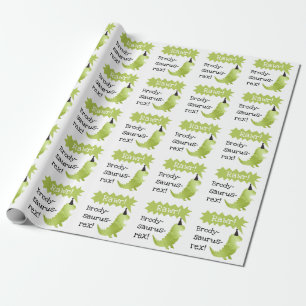 Papel De Regalo Dinosaurios de pequeños Dinos