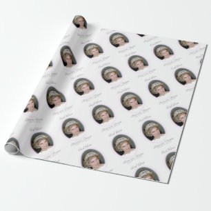 Papel De Regalo Dios bendiga a la princesa Diana - Recuerdo