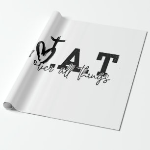 Papel De Regalo Dios sobre todas las cosas cristiano Jesús