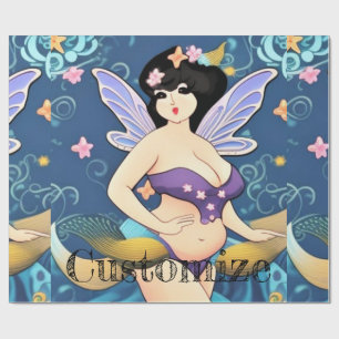 Papel De Regalo Diosa de hadas de figura completa Thunder_Cove