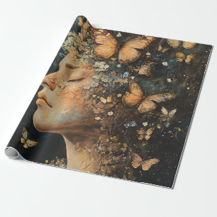 Papel De Regalo Diosa del Bosque Encantado con Mariposas (4)