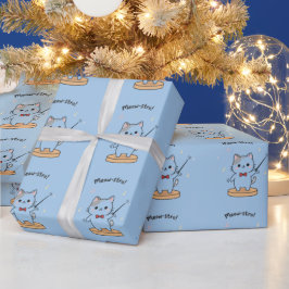 Papel De Regalo Director de orquesta de gatos lindos