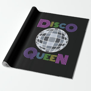 Papel De Regalo Discoteca Disstume Queen Dancing 70's 1970