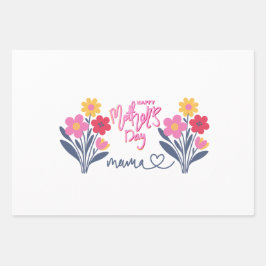 Papel de Regalo Diseñado para el Día de la Madre