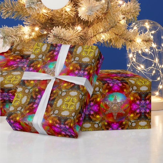 Papel De Regalo Diseñador elegante de Navidades de Star Wonder (Vacaciones)