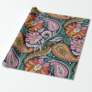 Papel De Regalo Diseñador tradicional de Alamante Mughal, asiático