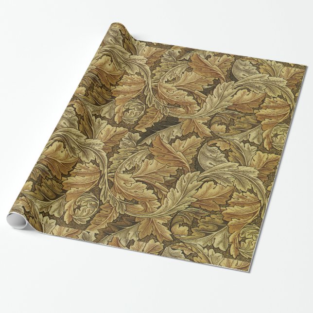 Papel De Regalo Diseño #2 de William Morris en SusieJayne (Desenrollado)