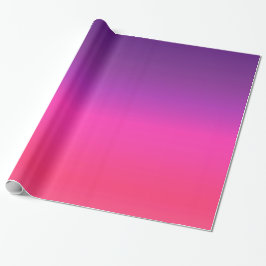 Papel De Regalo Diseño abstracto neón púrpura y rosa