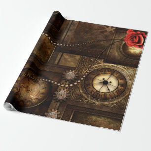 Papel De Regalo Diseño bonito de steampunk