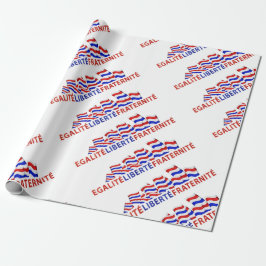 Papel De Regalo Diseño colorido del día de Bastille