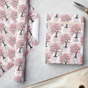 Papel De Regalo Diseño de árbol de cerezo rosa Sakura