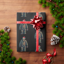 Diseño de bigfoot yeti para navidades